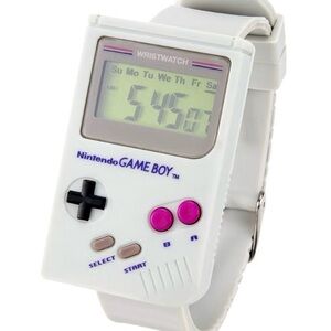 Nintendo Game Boy Wristwatch - White and Purple